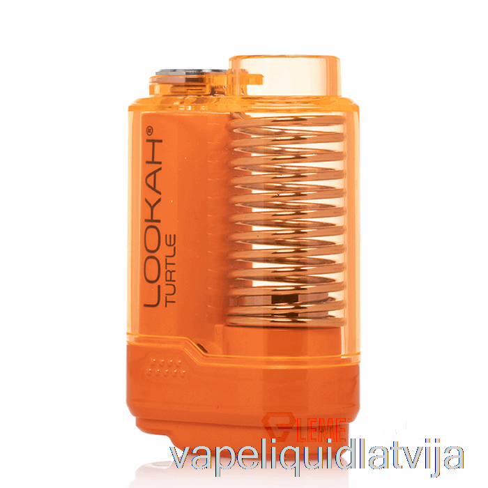 Lookah Turtle 510 Akumulatora Oranžs Vape šķidrums